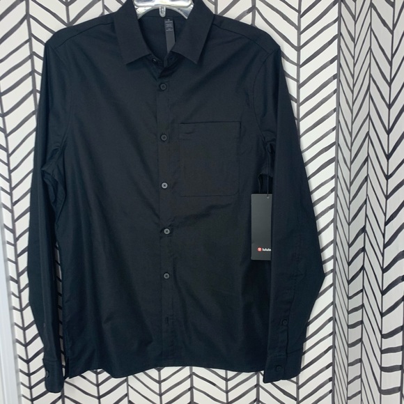 Lululemon masons peak long sleeve button shirt new - Picture 6 of 10
